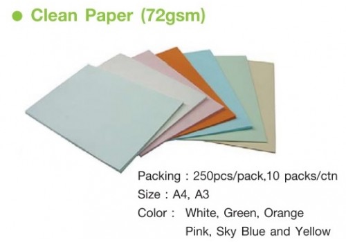 Clean Paper (72gsm)
